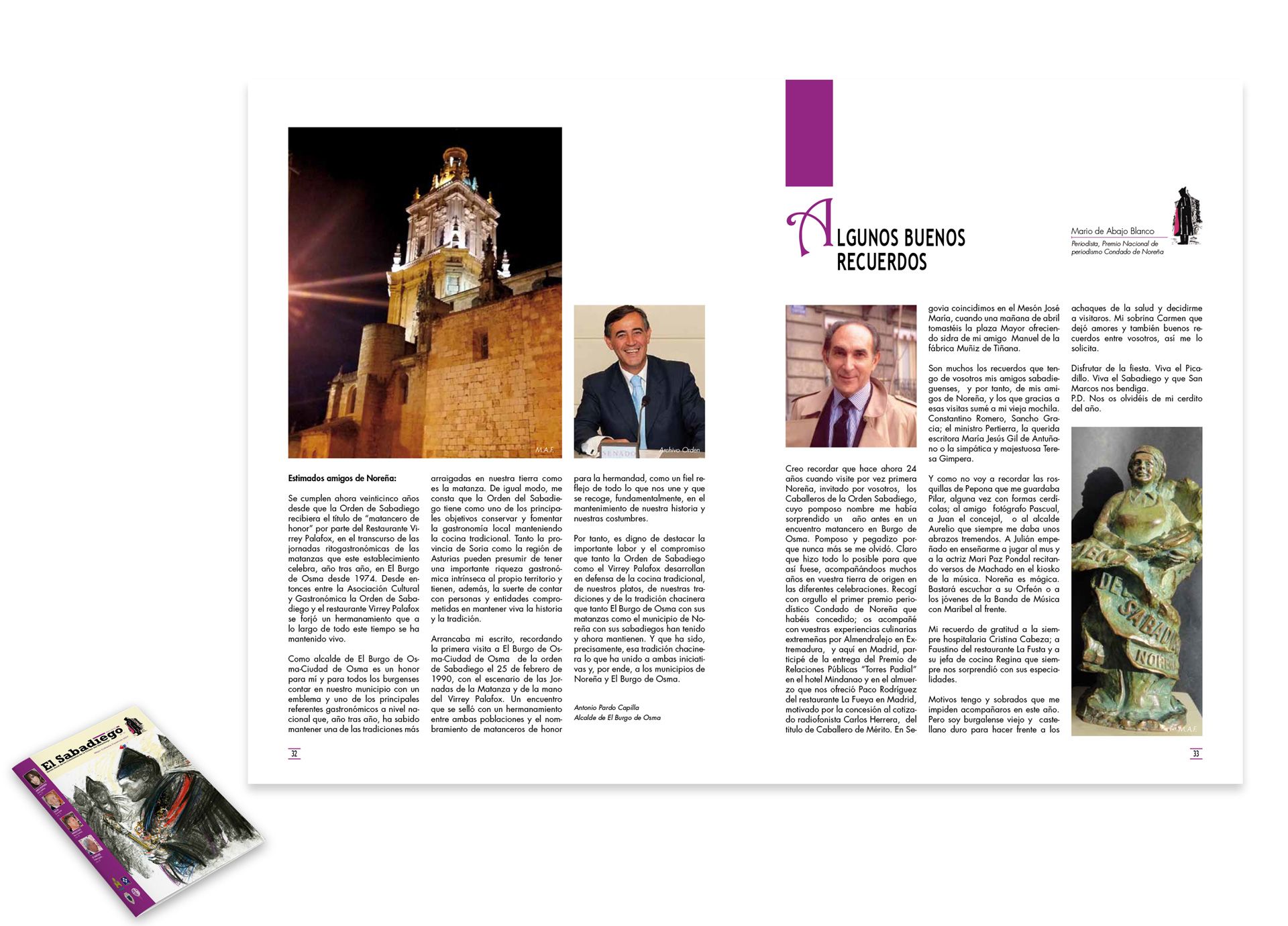 maquetación revistas, El sabadiego, El Berrón, Libro Los Sifones de Lelo
